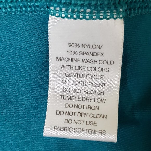 EASTERN MOUNTAIN TEAL SPORTS DRESS - SIZE SMALL - Picture 9 of 9